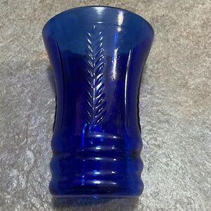 Blue Glass Vase